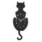 Ticking Animal Shaped Picture Wall Clock Swinging Tail Pendulum Battery Operated - #4