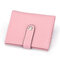 Women Genuine Leather Card Holder Simple Casual Wallet Purse - Pink