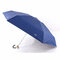 UV Protection Vinyl Folding Umbrella Sunscreen Pocket Umbrella - Navy Blue
