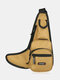 Men Women Oxford Stylish Vintage Travel Crossbody Bag Chest Bag - Yellow