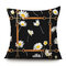 Ins Idyllic Fresh Daisy Flowers Plush Pillowcase Sofa Cushion Office Lunch Break Pillow - #15