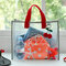 Women PVC Transparent Capacity Handbag Beach Bag Travel Swimming Bags - Red