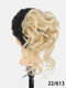 JASSY Women's High Temperature Silk Synthetic Curly Wig Elastic Hair Tie - #23