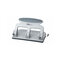 Deli School Office Metal 3-Hole Puncher Hand Paper Punch Iron Single Hole Paper Punchs - Grey