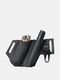 Menico جلد طبيعي EDC حزام حزام الخصر متعدد الأغراض - أسود