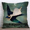 Vintage Abstract Printing Style Cushion Cover Soft Linen Cotton Pillowcases Home Car Sofa Office - #5