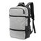 Men Large Capacity Travel Bag USB Charge Backpack - Grey