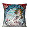 1 PC Pillow Case Linen Gallery Muxia Beautiful Girl Pillow Cushion Cover Throw Pillow Cover Home Car Supplies - #3