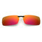 Mens Womens Driver Light Polarized Sunglasses Clip Myopia Glasses Sunglasses clip - Red