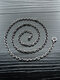 Trendy Stylish Hollow Six-pointed Star-shape Pendant Single Chain Stainless Steel Necklace - Steel Color