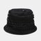 Unisex Denim Broken Holes Made-old Fashion Outdoor Sunshade Bucket Hat - #01