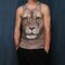 Summer Mens Slim Fashion 3D Print Vest - Khaki
