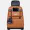5 Styles Leather Multi-Function Car Storage Bag Car Seat Storage Container Hanging Bag Outdoors Bag Folding Dining Table - Brown