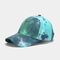 Tie-dye Baseball Cap Fashion Leisure Shade Hat - Green
