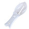 Fish Scales Removing Tool with Cover Kitchen Scales Scraper Manual  Fish Scale Tool - White