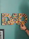 Presente de Dia dos Pais, DAD Wine Bottle Cap Display Mapa Porta-coleção de Cerveja Exclusivo Design Art Wall Decor - #02