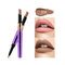 Double-Head Matte Lipstick Pen Lip Liner Automatic Rotating Lip Lipstick 16 Colors For Choice - 01