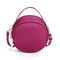 Women Nylon Light Weight Casual Shoulder Bags Crossbody Bags - Purple