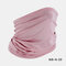 Windproof Sun-proof Dust-proof Headgear Mask Hat - Pink