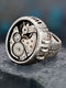 Модные стильные потертые Precision Механический Часы Аксессуары для механизма механизма Форма Дизайн Металлическое кольцо из сплава Sense - #01