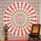 59 x 83'' Bohemian Style Thin Chiffon Beach Yoga Towel Mandala Rectangle Bed Sheet Tapestry - A004