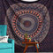 59 x 83'' Bohemian Style Thin Chiffon Beach Yoga Towel Mandala Rectangle Bed Sheet Tapestry - Star Totem