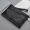 Men Solid Business Waterproof Clutch Bags Wallet - #04