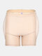 Women Seamless Plump Crotch Hip Lift Enhancing Padded Bum Panty Shapewear - Apricot