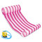 Color Stripe Outdoor Floating Sleeping Bed Water Hammock Pool Accessories With Inflatale Pump - Red