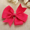 1 Pcs DIY Ribbon Butterfly Hair Bow Wedding Party Home Decoration  - Rose Red