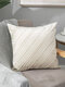 1 PC Velvet Solid Slash Decoration In Bedroom Living Room Sofa Cushion Cover Throw Pillow Cover Pillowcase - Beige