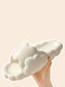Donne Cloud Design antiscivolo Soft Comode pantofole da bagno per la casa - bianca
