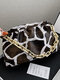 Women Chain Zebra Pattern Prints Shoulder Bag Handbag Satchel Bag - #02