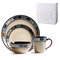 طبق المعكرونة السيراميك ستيك طبق سلطة وعاء أدوات المائدة علامة فنجان القهوة مجموعة أواني الطعام الصقيل التفاعلية - #5