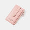 Women RFID Anti Theft 7 Card Slots Wallet Purse - Pink