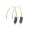 Fashion Style Magnetic Ear Drop V Shape Arrow Earrings Alloy Ear Hook For Women - 05