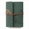 Soft Cover Vintage Leaf Leather Blank Kraft Travel Journal Notebook Diary Planner Notepad Kids Gifts - Dark Green