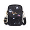 Print Nylon Casual Light 5.5inch Phone Bag Flap Shoulder Bag Hanging Crossbody Bags For Women - 05