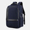 Anti-theft Backpack With USB Charging Port Casual Travel Bag For Men - Blue