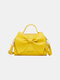 Women Butterfly Bow Crossbody Bag Shoulder Bag - Yellow
