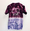 Short-sleeved Original Printed Elephant Print Colorful Bottom Cloth Pocket Decoration Explosions T-shirt - Fuchsia
