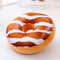 40cm Colourful Creative 3D Plush Donut Throw Pillow Sofa Car Office Cushion Valentines Gift - L