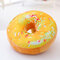 40cm Colourful Creative 3D Plush Donut Throw Pillow Sofa Car Office Cushion Valentines Gift - J