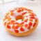 40cm Colourful Creative 3D Plush Donut Throw Pillow Sofa Car Office Cushion Valentines Gift - H