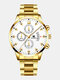 13 Colors Men Business Watch Inlaid Diamond Decorated Pointer Calendar Quartz Watch - #07