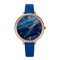Trendy Marble Women Quartz Watch Leather Waist Watch Simple Style PU Watch - 03