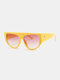 यूनिसेक्स पीसी फुल फ्रेम वाइड-लेग UV प्रोटेक्शन ओवरसाइज़्ड फैशन धूप का चश्मा - #07