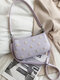 Women Dotted Daisy Printed Shoulder Bag - Purple