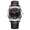 Luxury Mens Silver Watches Life Waterproof Diamond Inlay Date Stainless Steel Quartz Watch - #2