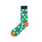 Women's Man's Classic Wild Style Colorful Dot Tube Cotton Socks Casual Cozy Socks - #14